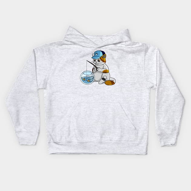 The fisher cat Kids Hoodie by LsK House